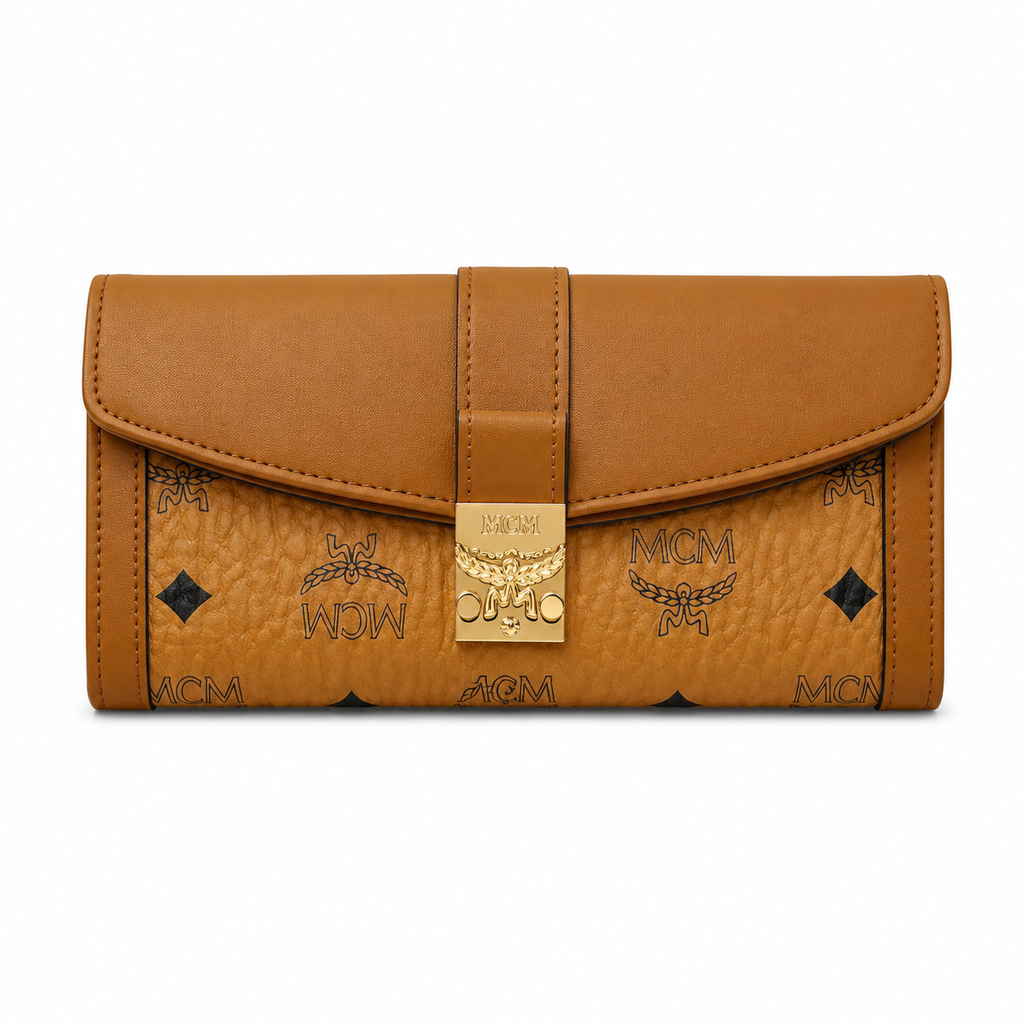 MCM Women's Long Trifold Wallet