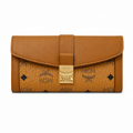 MCM Women's Long Trifold Wallet