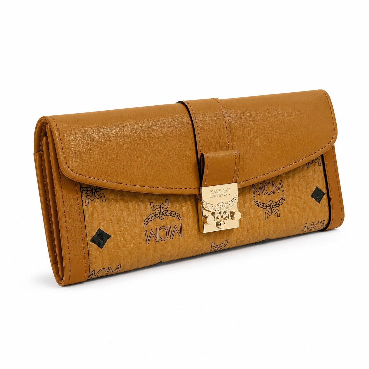 MCM Women's Long Trifold Wallet