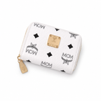 MCM Stark Mini Zip Wallet