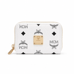 MCM Stark Mini Zip Wallet