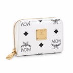 MCM Stark Mini Zip Wallet