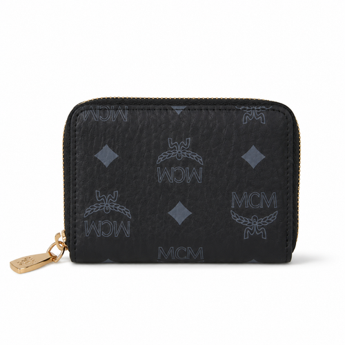 CM Visetos Original Black Mini Zip Wallet