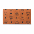 MCM Visetos Original Long Wallet – Cognac