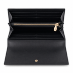 MCM Visetos Original Long Wallet – Black