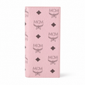 MCM Visetos Original Long Wallet - Pink