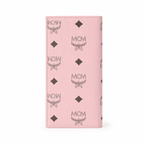 MCM Visetos Original Long Wallet - Pink