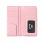 MCM Visetos Original Long Wallet - Pink