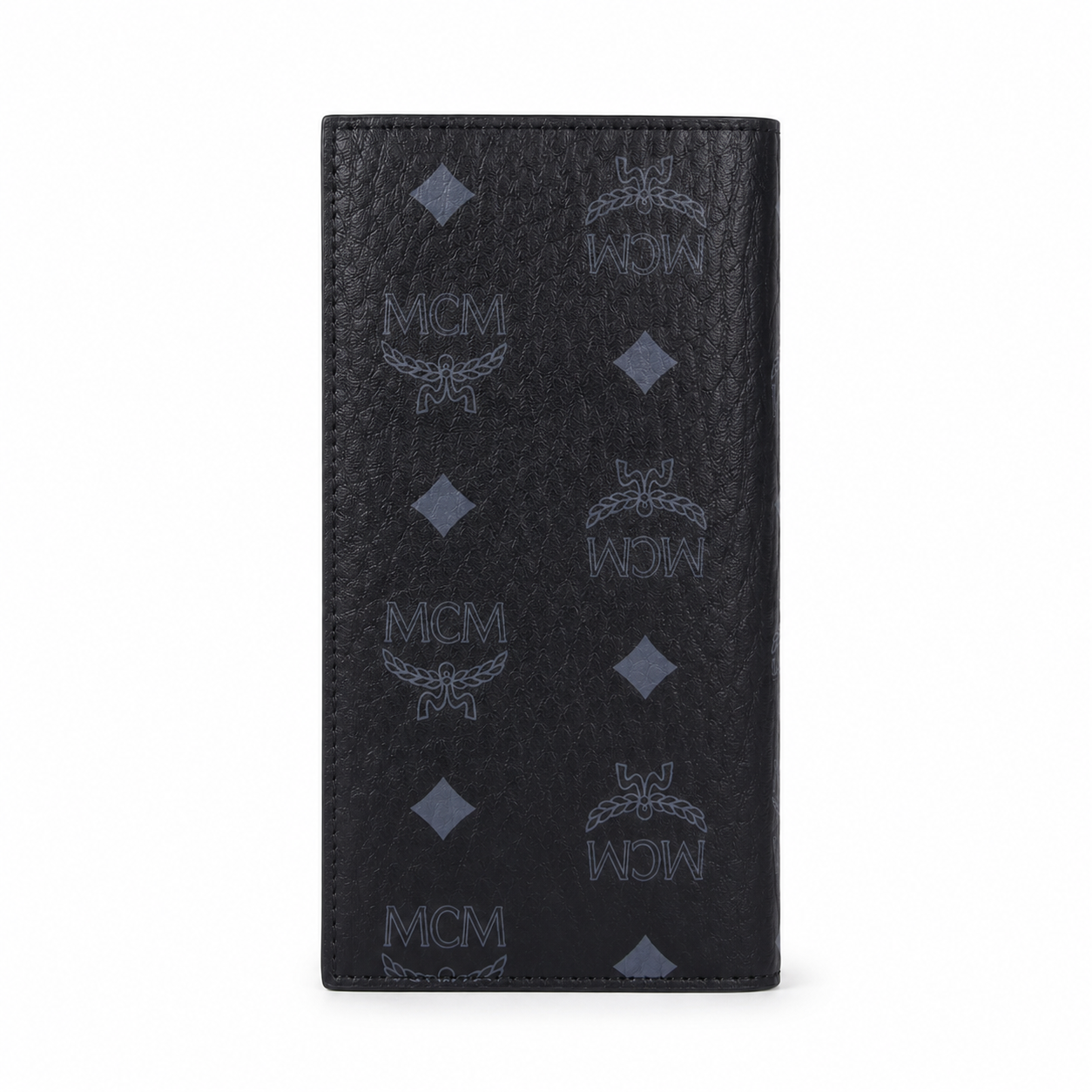 MCM Visetos Original Long Wallet – Black