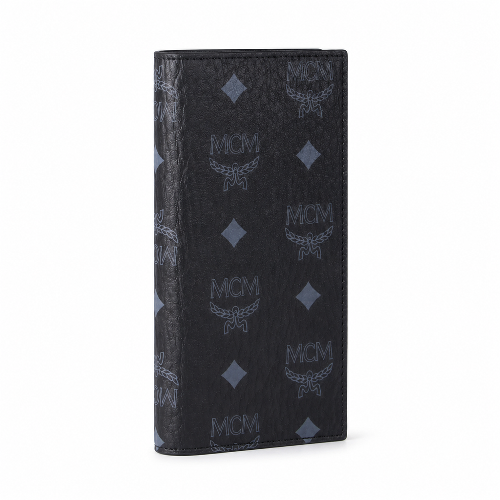 MCM Visetos Original Long Wallet – Black