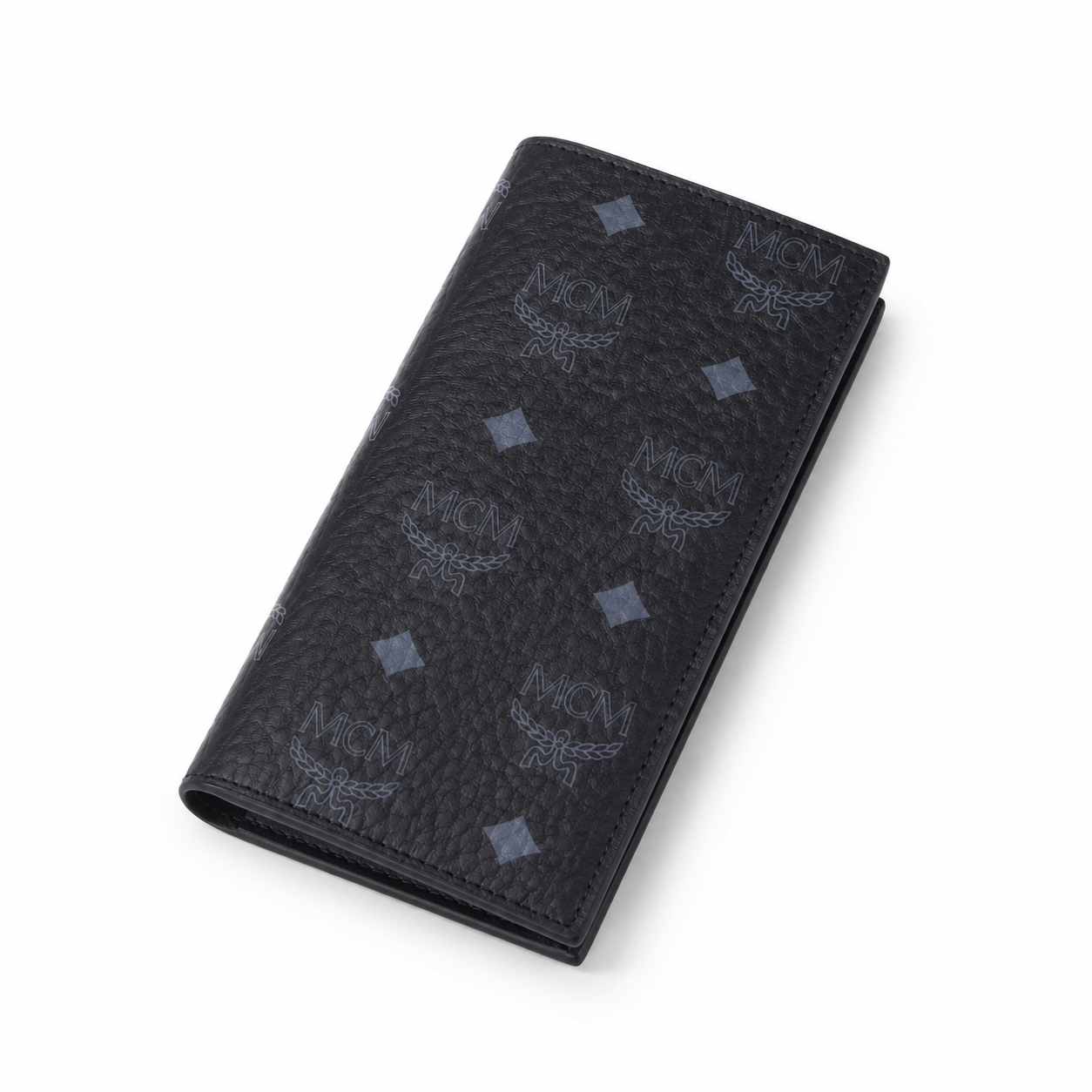 MCM Visetos Original Long Wallet – Black
