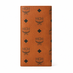 MCM Visetos Original Long Wallet – Cognac