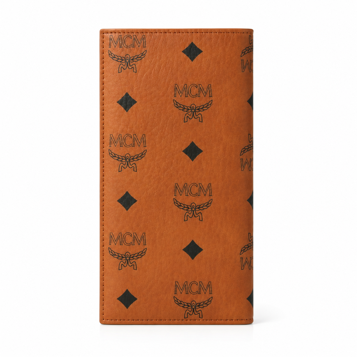 MCM Visetos Original Long Wallet – Cognac