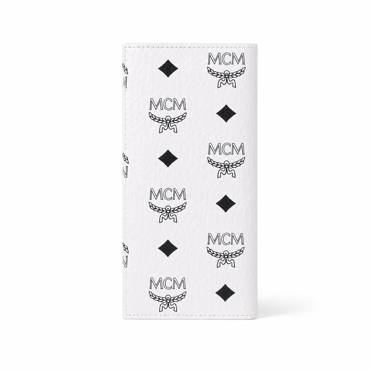 MCM Visetos Original Long Wallet – White