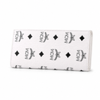 MCM Visetos Original Long Wallet – White