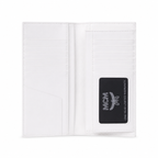 MCM Visetos Original Long Wallet – White