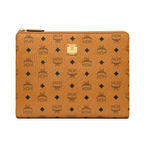 MCM Visetos Original Medium Pouch – Cognac