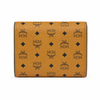 MCM Visetos Original Trifold Wallet – Cognac