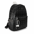 MCM Stark Series Medium Backpack (Black Knight Colorway)