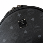 MCM Stark Series Medium Backpack (Black Knight Colorway)