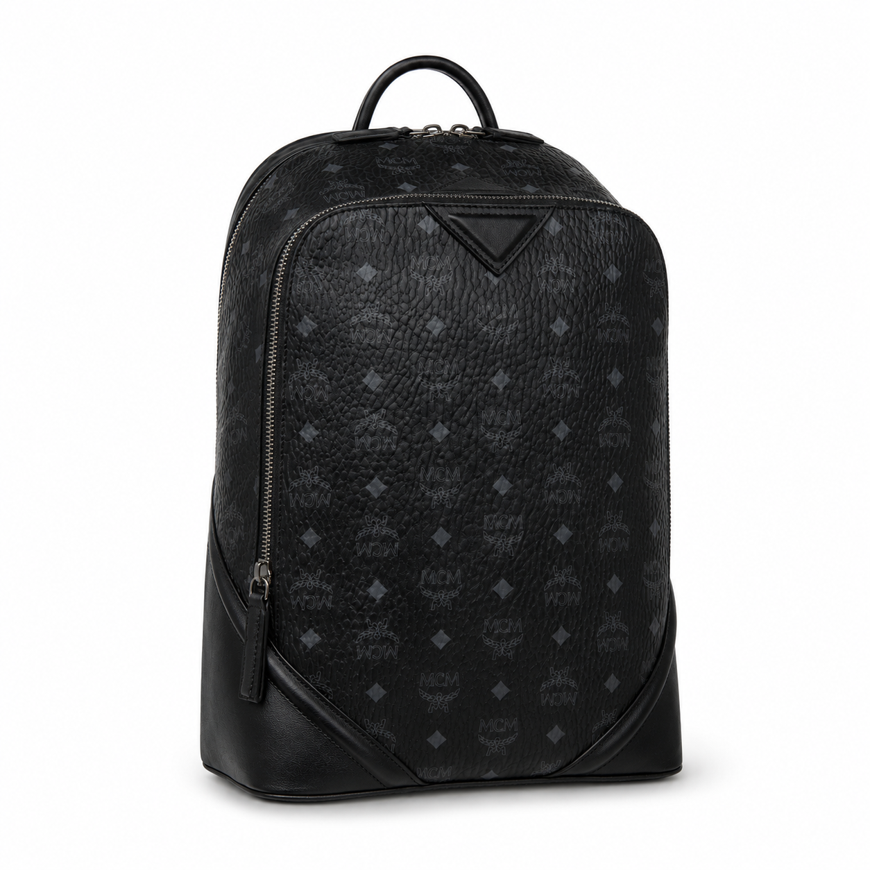 MCM Duke Visetos Series Medium Backpack (Black)MCM Duke Visetos Series Medium Backpack (Black)