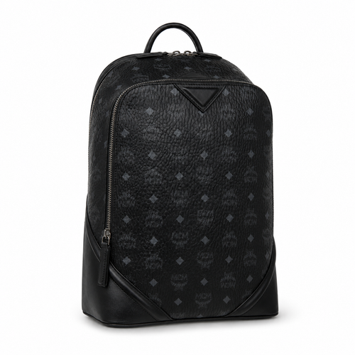 MCM Duke Visetos Series Medium Backpack (Black)MCM Duke Visetos Series Medium Backpack (Black)