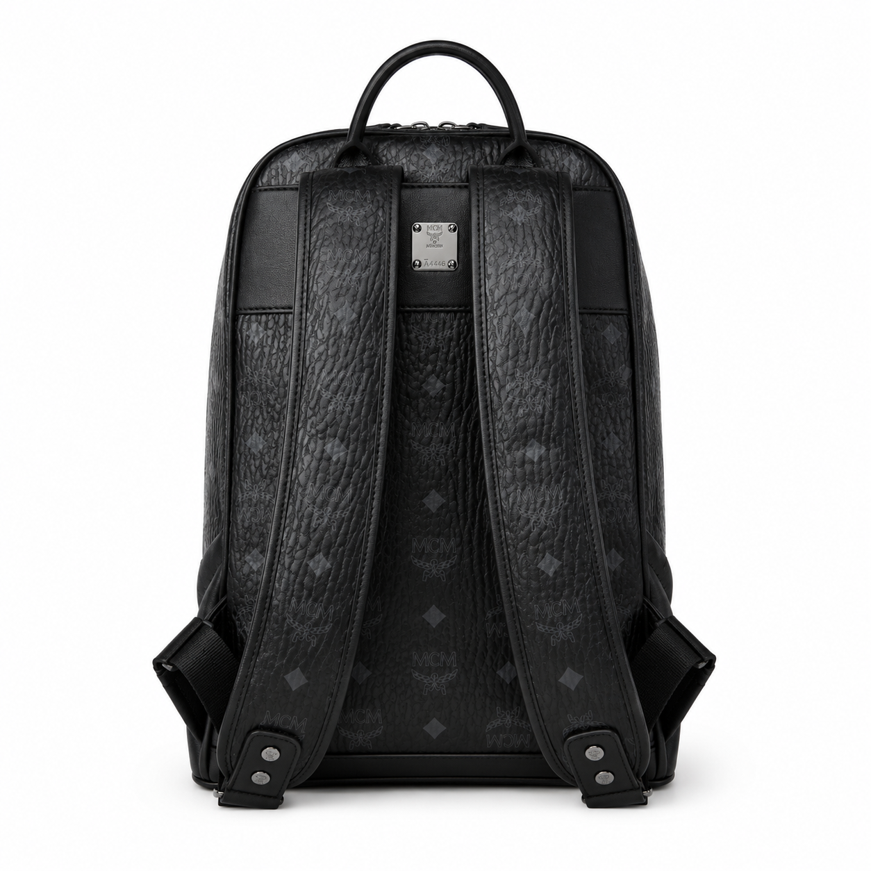 MCM Duke Visetos Series Medium Backpack (Black)MCM Duke Visetos Series Medium Backpack (Black)