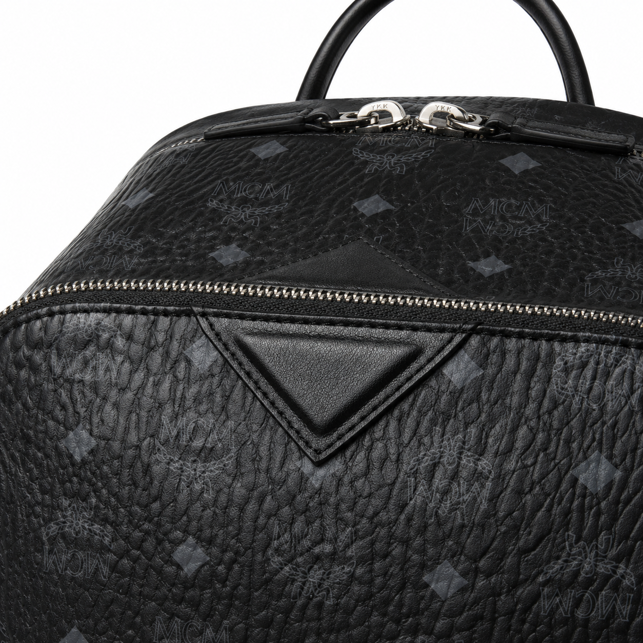 MCM Duke Visetos Series Medium Backpack (Black)MCM Duke Visetos Series Medium Backpack (Black)