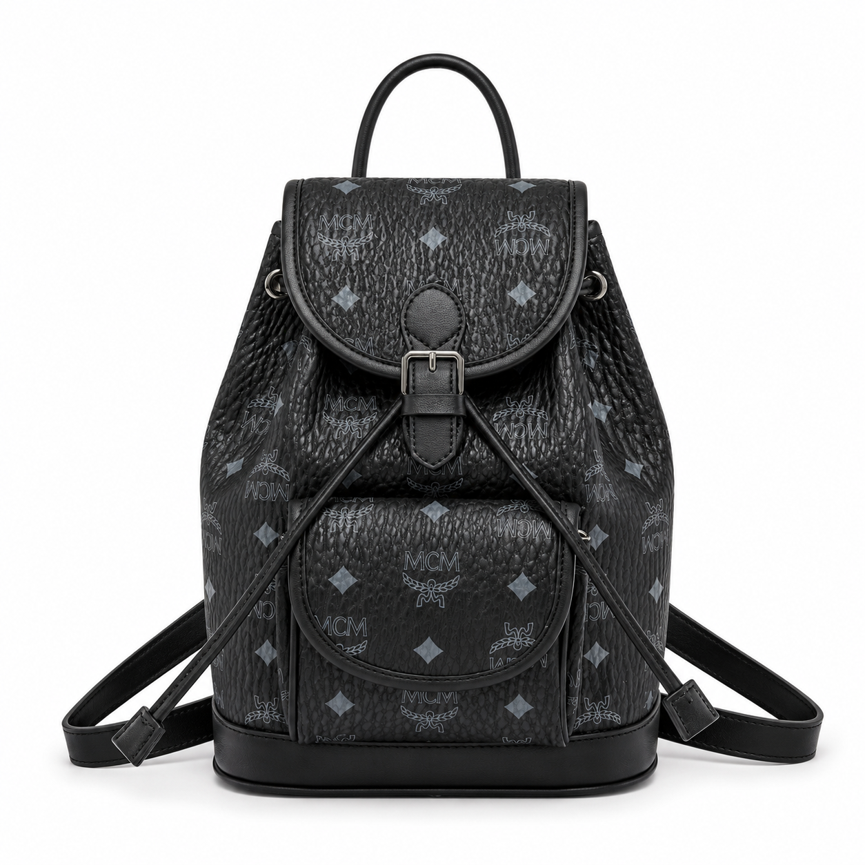 MCM Aren Visetos Series Mini Backpack (Black) – MCM Fine Goods