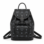 MCM Aren Visetos Series Mini Backpack (Black)