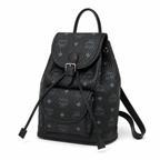 MCM Aren Visetos Series Mini Backpack (Black)