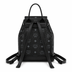 MCM Aren Visetos Series Mini Backpack (Black)