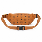 MCM Fursten Visetos Small Waist Bag (Cognac)