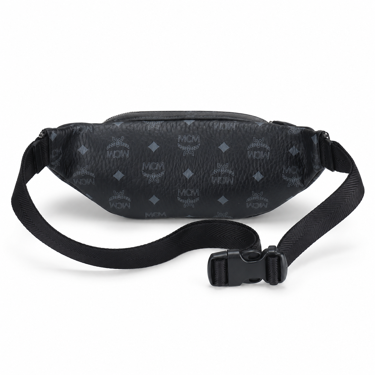 MCM Fursten Series Small Belt Bag (Black)