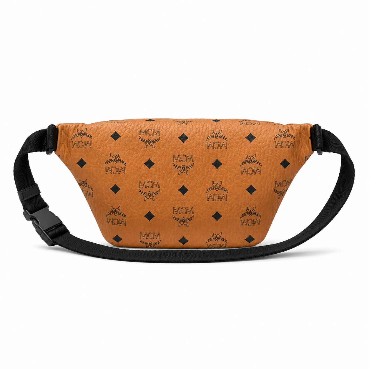 MCM Classic Monogram Waist Bag (Cognac)
