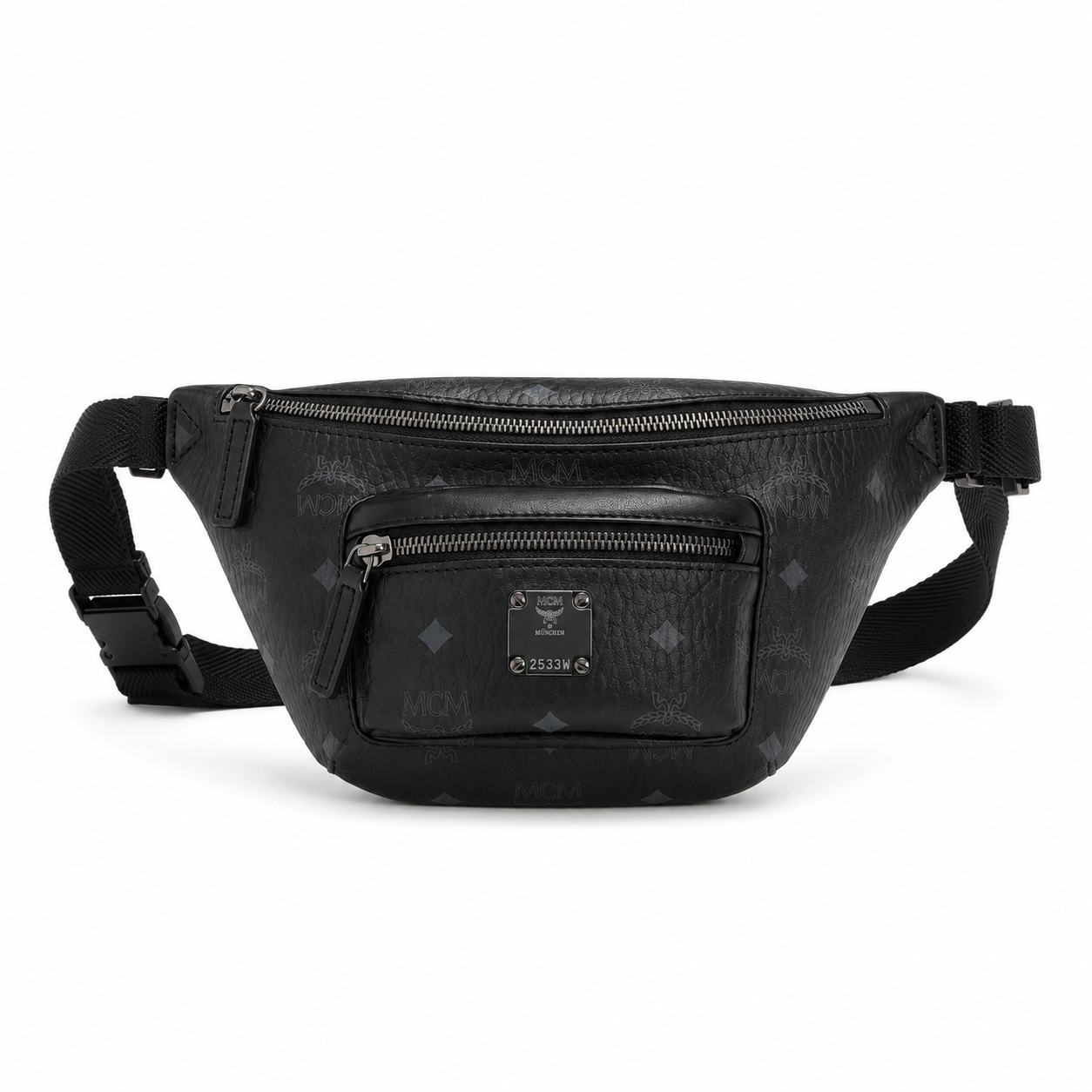 MCM Fursten Medium Waist Bag (Black)