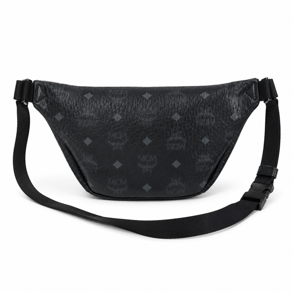 MCM Fursten Medium Waist Bag (Black)