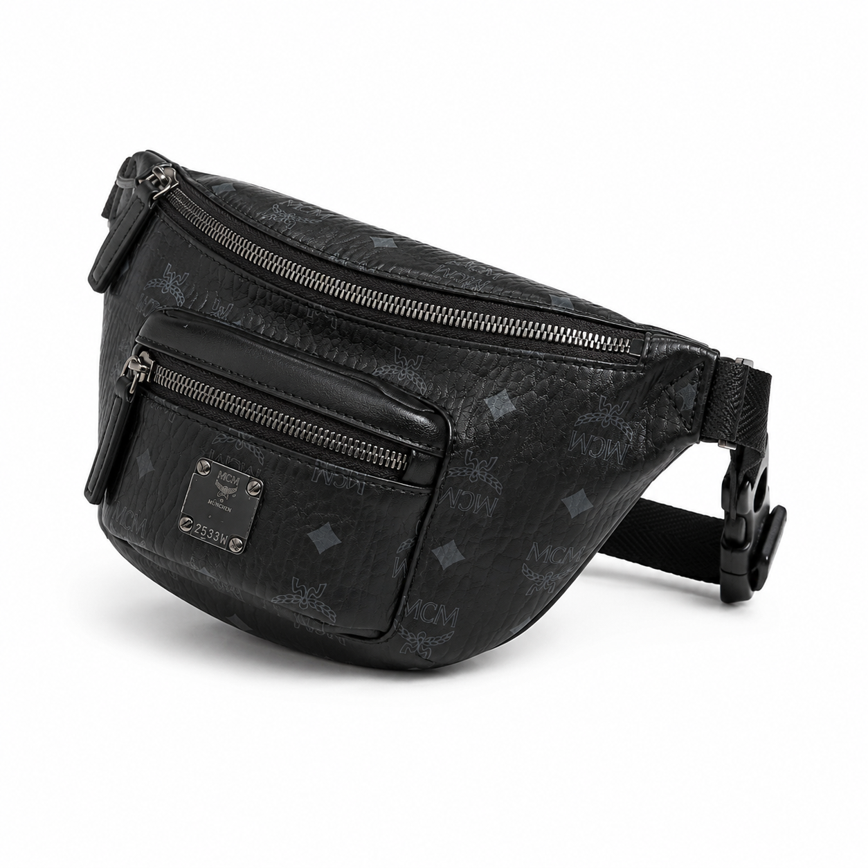 MCM Fursten Medium Waist Bag (Black)