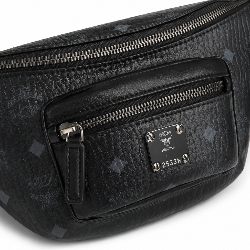 MCM Fursten Medium Waist Bag (Black)