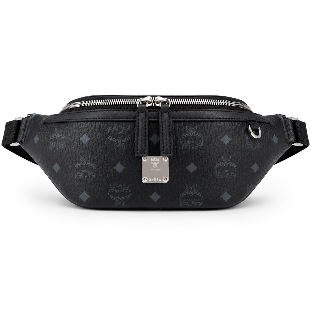 MCM Fursten Medium Belt Bag (Black)