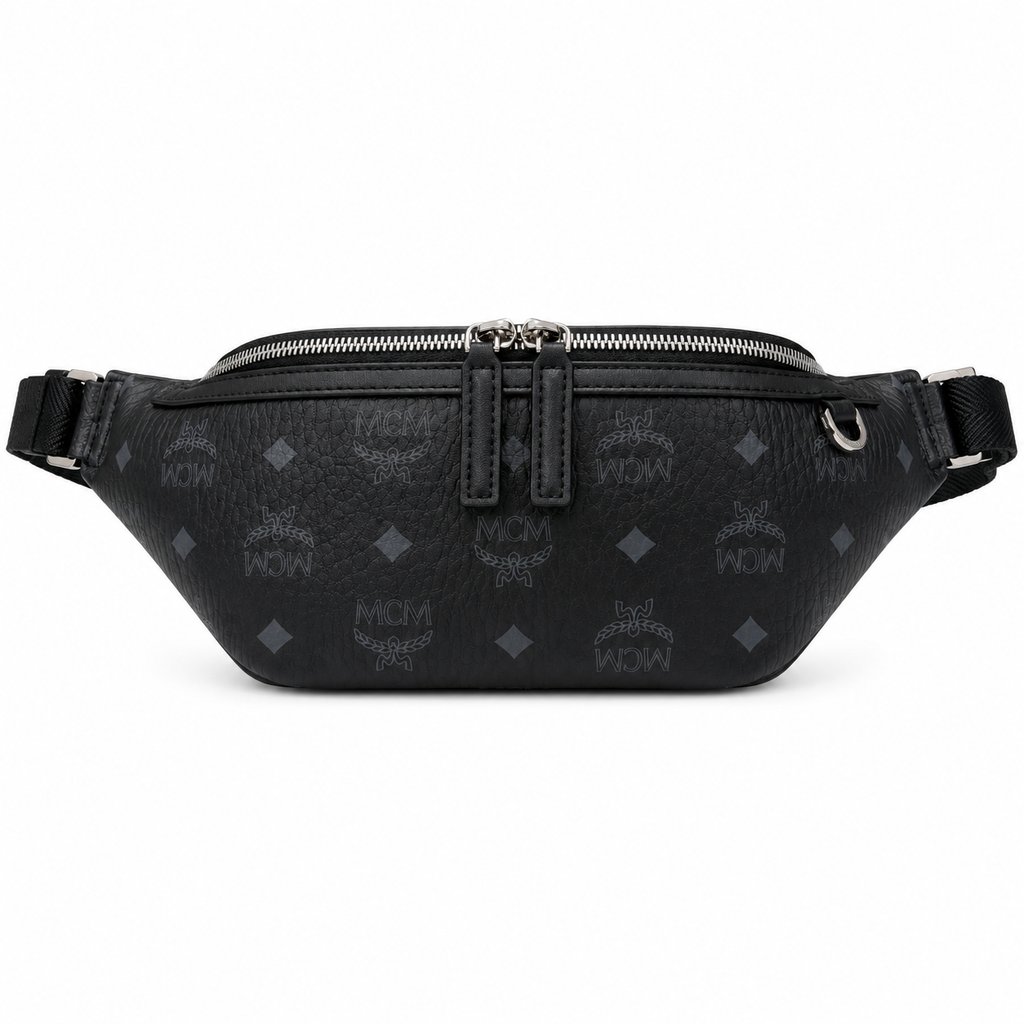 MCM Fursten Medium Belt Bag (Black)