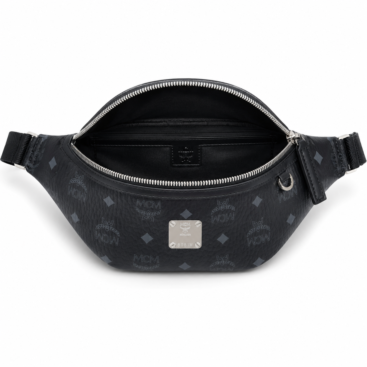 MCM Fursten Medium Belt Bag (Black)