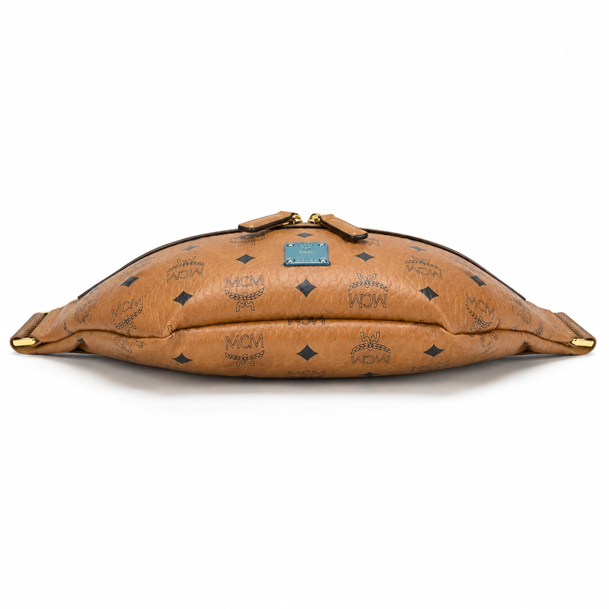 MCM Fursten Medium Belt Bag (Cognac)