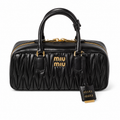 Miu Miu Arcadie Quilted Bowling Bag