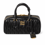 Miu Miu Arcadie Quilted Bowling Bag
