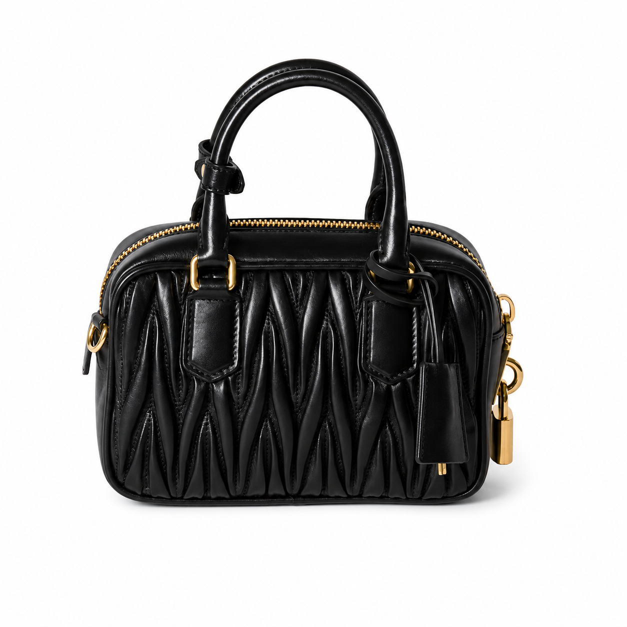 Miu Miu Arcadie Quilted Bowling Bag