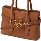 Miu Miu Aventure Large Nappa Leather Handbag