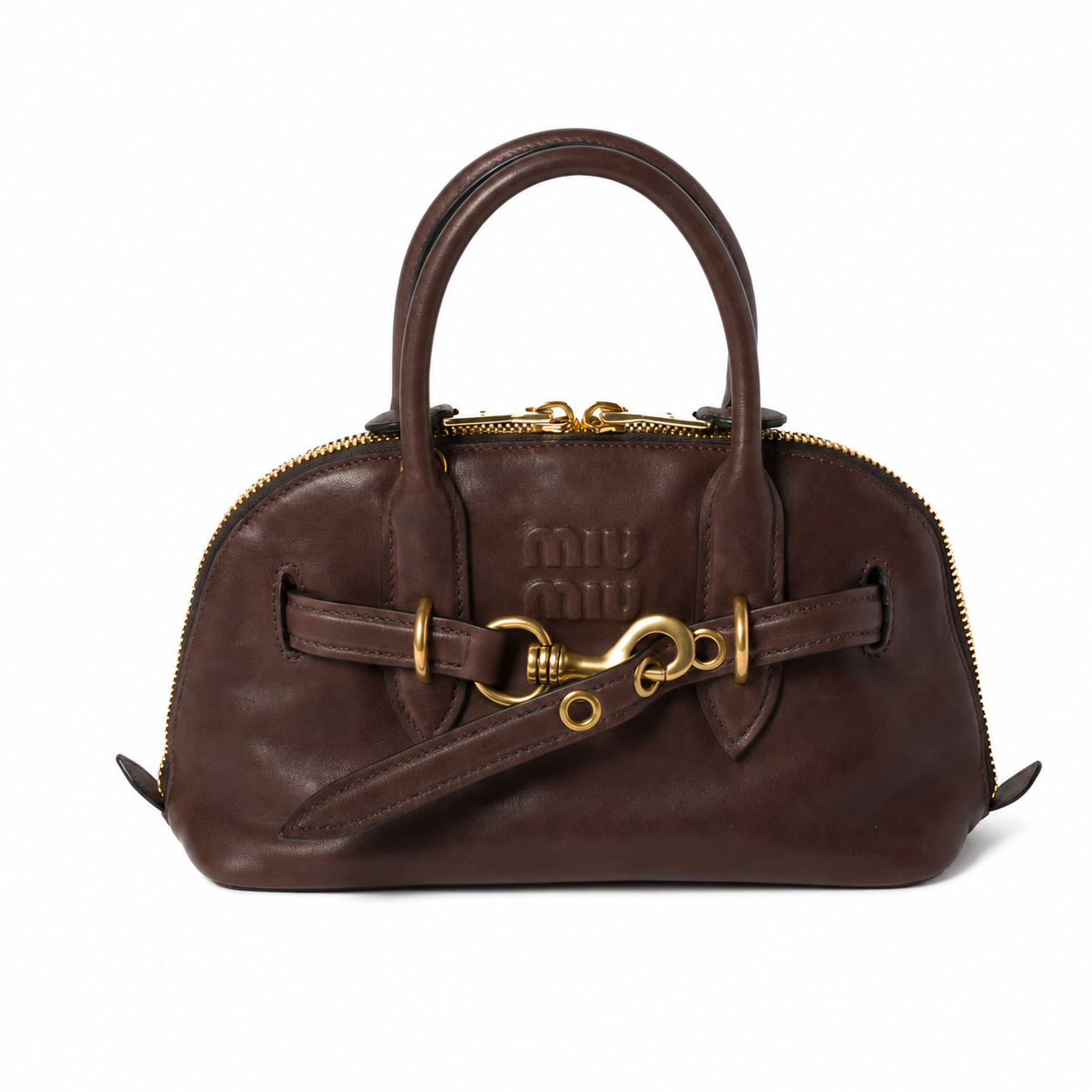 Miu Miu Aventure Nappa leather handbag