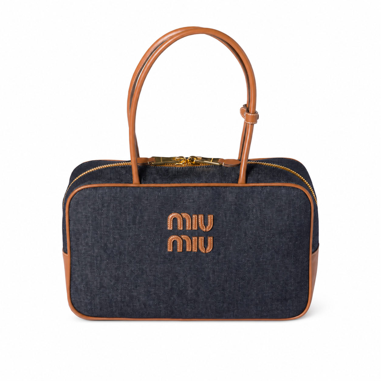 Miu Miu Beau Denim Handbag