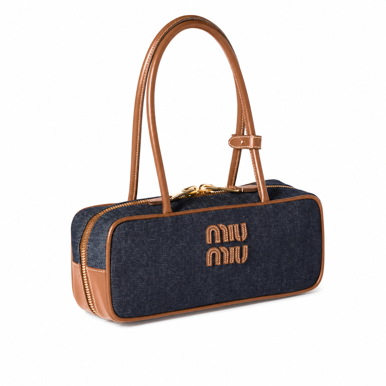 Miu Miu Beau Denim Handbag